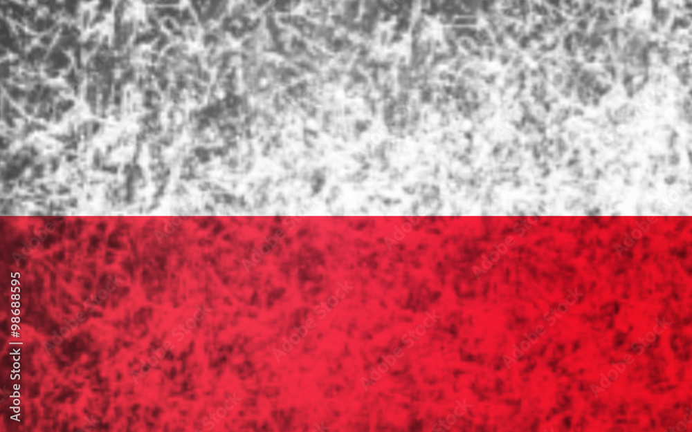 Flag of Poland.