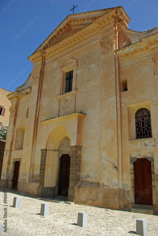 Corse, collégiale Santa Maria Assunta à Speloncato en Balagne