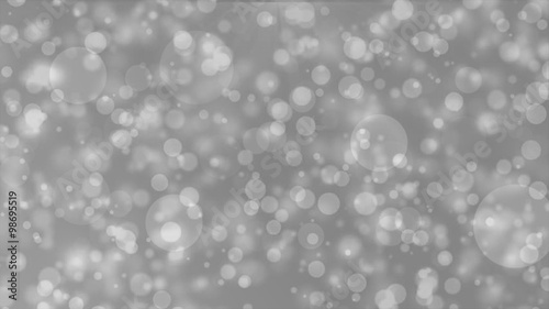 Abstract Christmas silver lights background