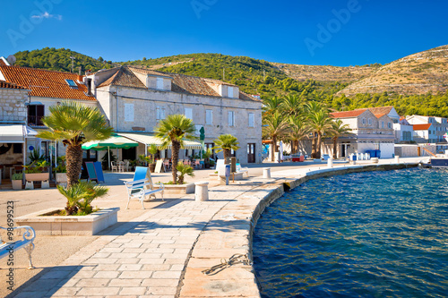 Town of Vis seafront view © xbrchx
