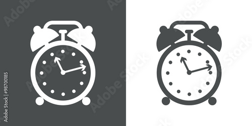 Icono plano despertador #1