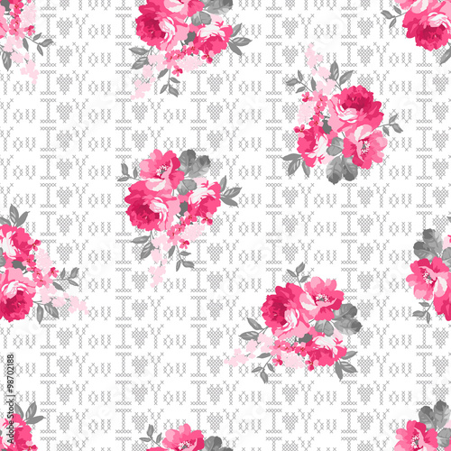 St.Valentine's Day, Love and flowers.
