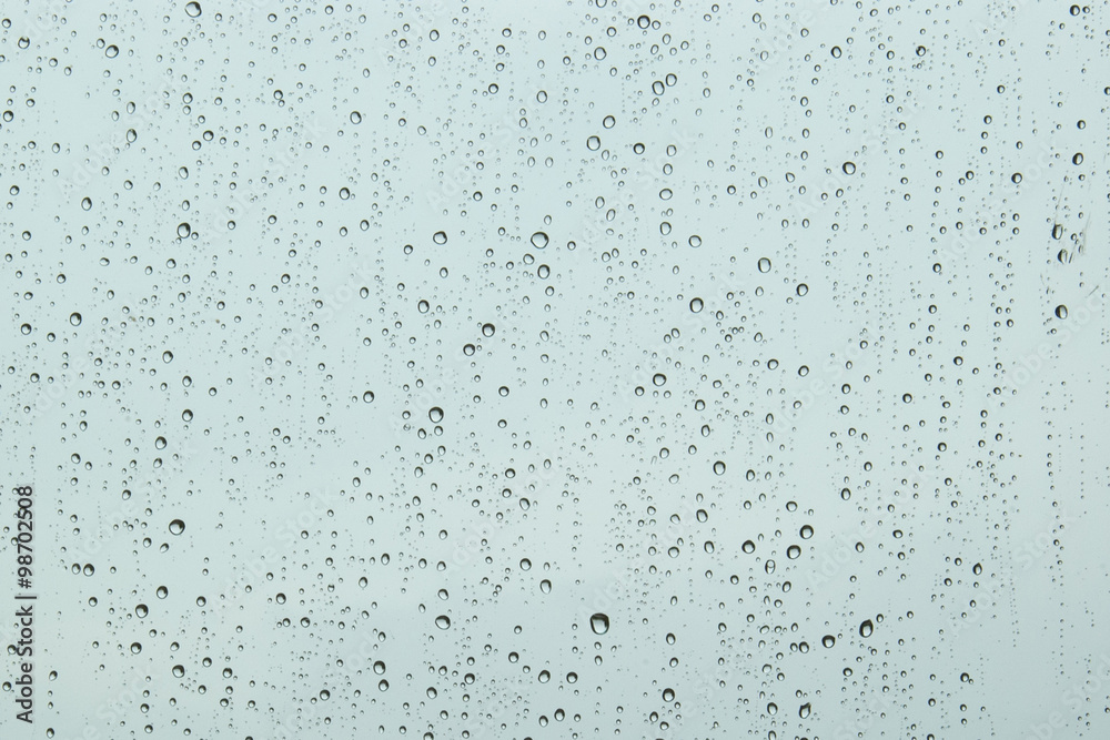 Background of raindrops on a window Background of raindrops on a window