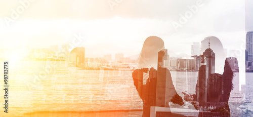 Photography two businesswomen