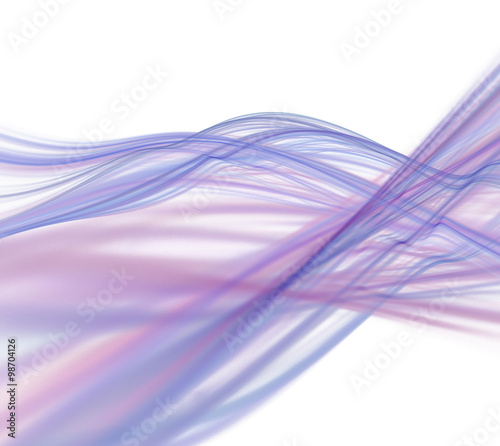 Abstract white background with blue and purple lines texture, wa