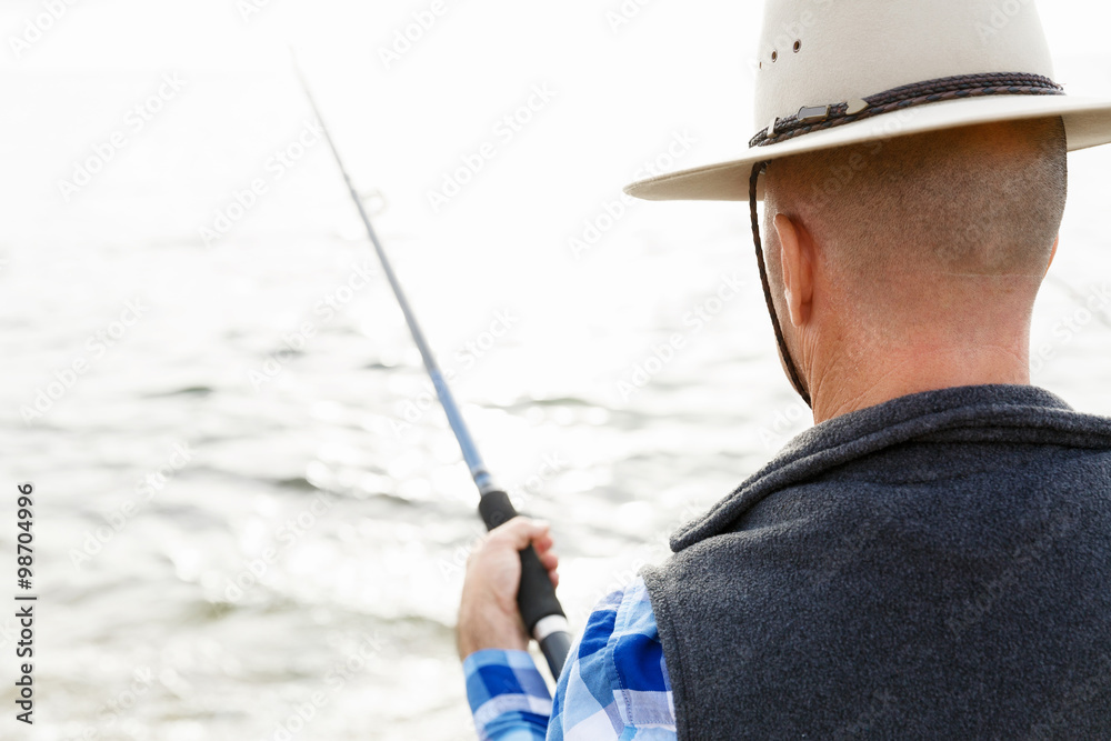 Picture of fisherman Picture of fisherman