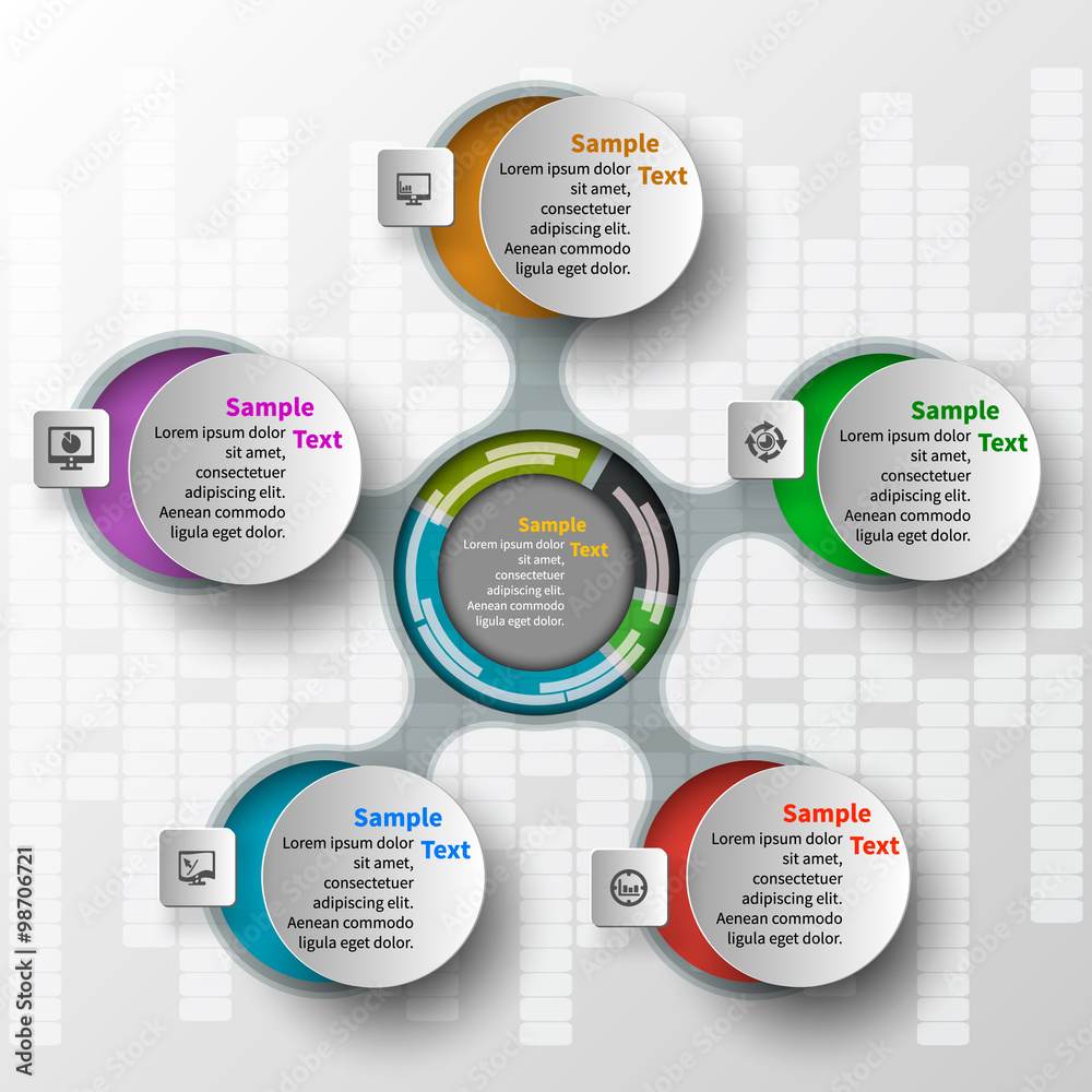 Abstract 3D Paper Infographics Abstract 3D Paper Infographics
