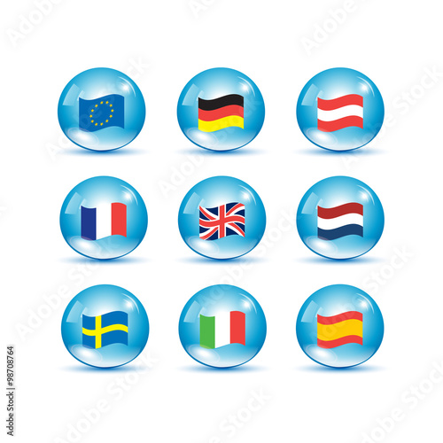European Union country flags Free Download European Union country flags - GFXLoad