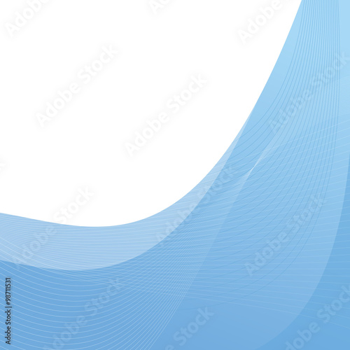 line and wave abstract background, vector illustration