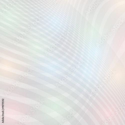 line and wave abstract background, vector illustration