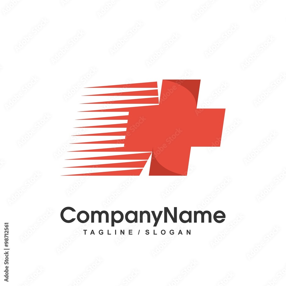 Hospital Medical logo icon vector Hospital Medical logo icon vector