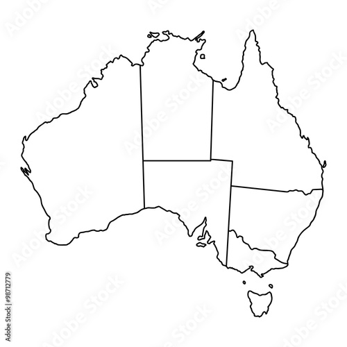 Map of Australia