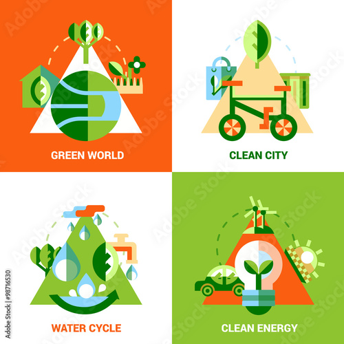 Ecology Design Concept Set