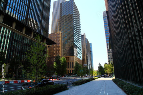 東京・大手町の街並み