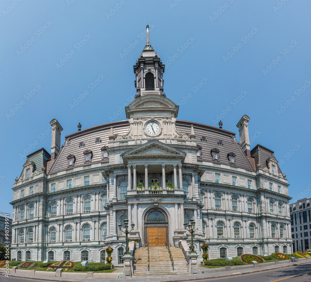 Hôtel de Ville Montreal / Montreal City Hall Montreal Québec Canada