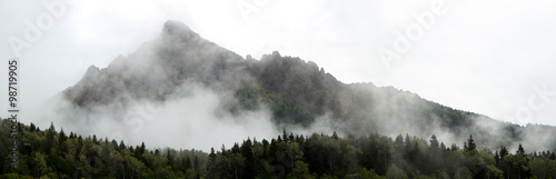 Photo Panorama of the mountains
