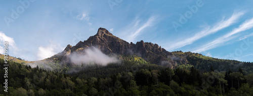 Panorama of the mountains