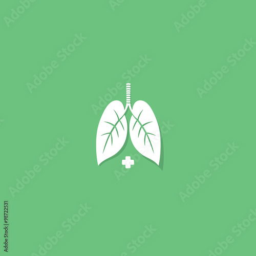Leaves designed like human lungs