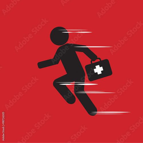 Emergency Concept Vector Illustration.