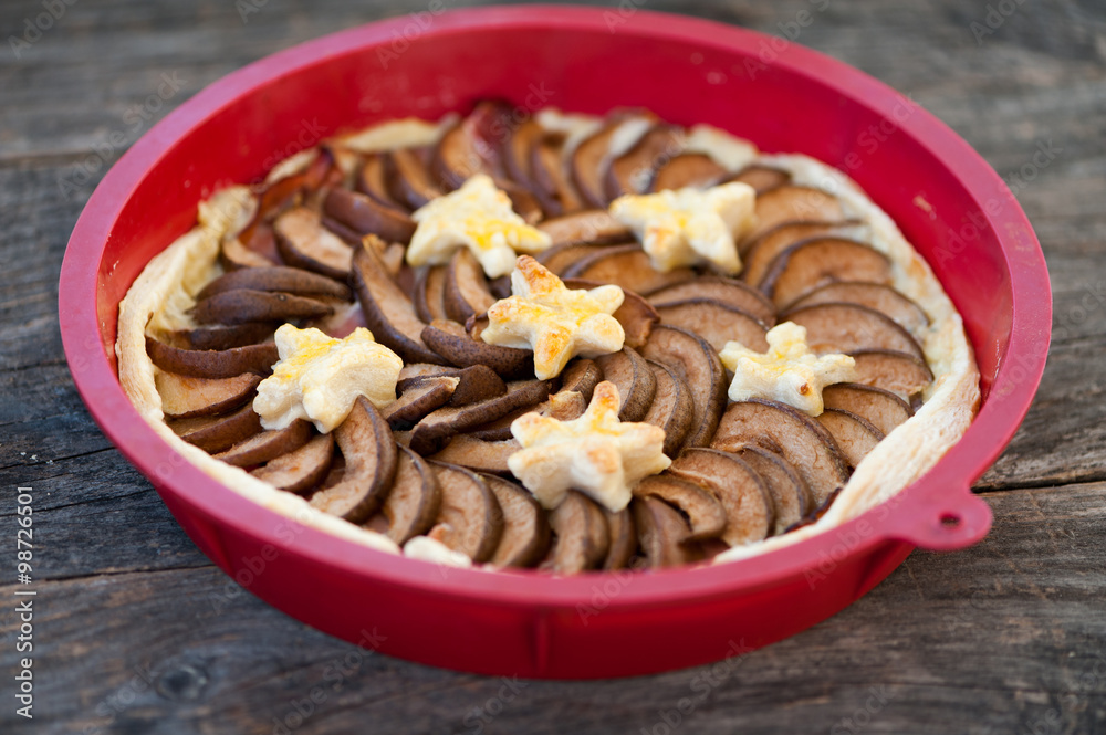 Tart with pears and blue cheese Tart with pears and blue cheese