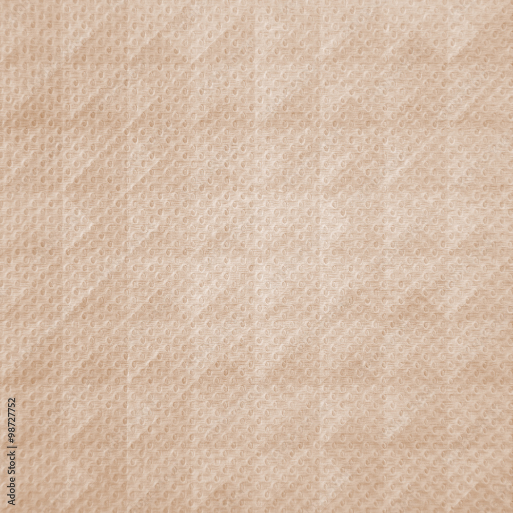 Fototapeta premium Brown triangle pattern tissue