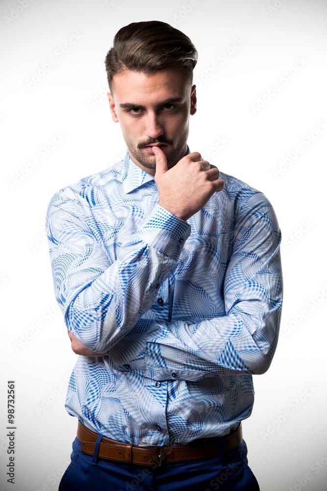 Obraz premium Model man in studio