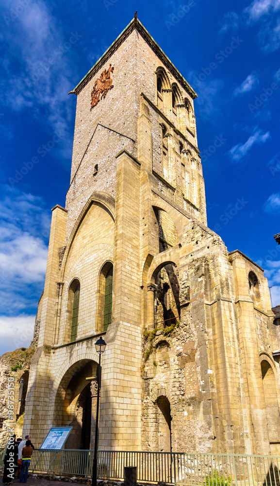 The Charlemagne Tower in Tours - France