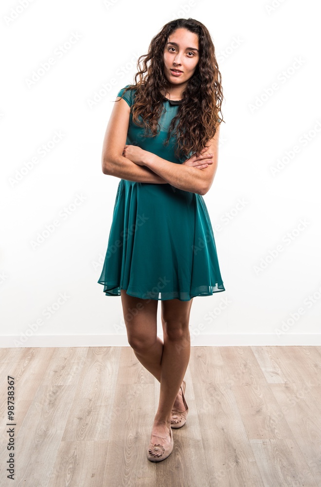 custom made wallpaper toronto digitalTeenager model posing in studio