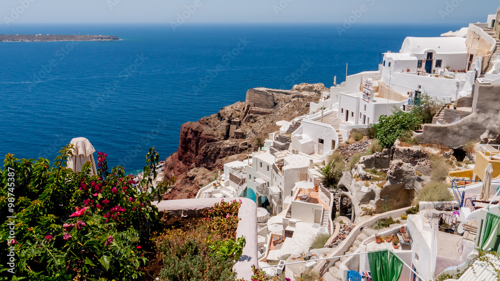 Fototapeta premium Santorini island. Greece