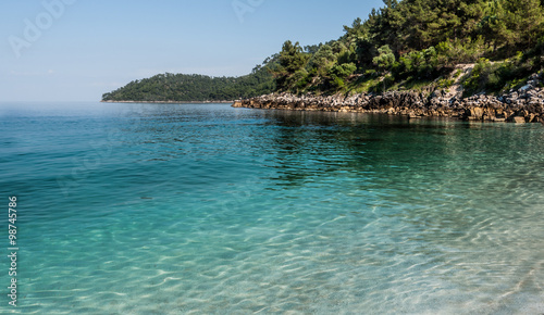 Greece. Thassos marble beach