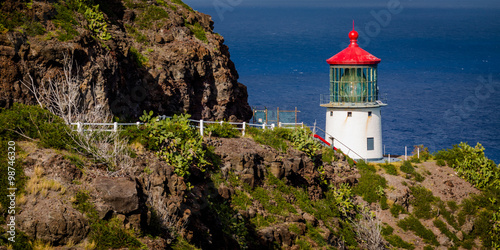 Makapu'u Lighthouse on Oahu photo
