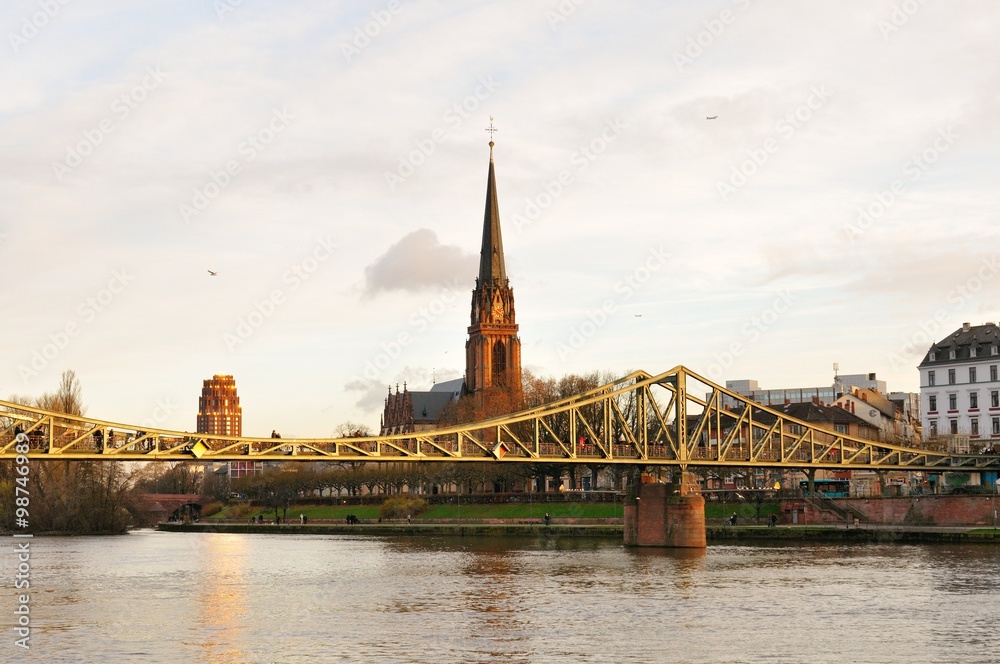 Fototapeta premium Ignatz-Bubis-Brücke