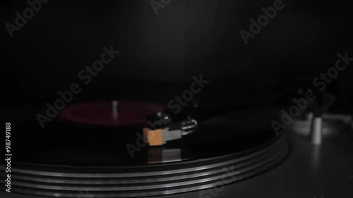 Record Player Turn on