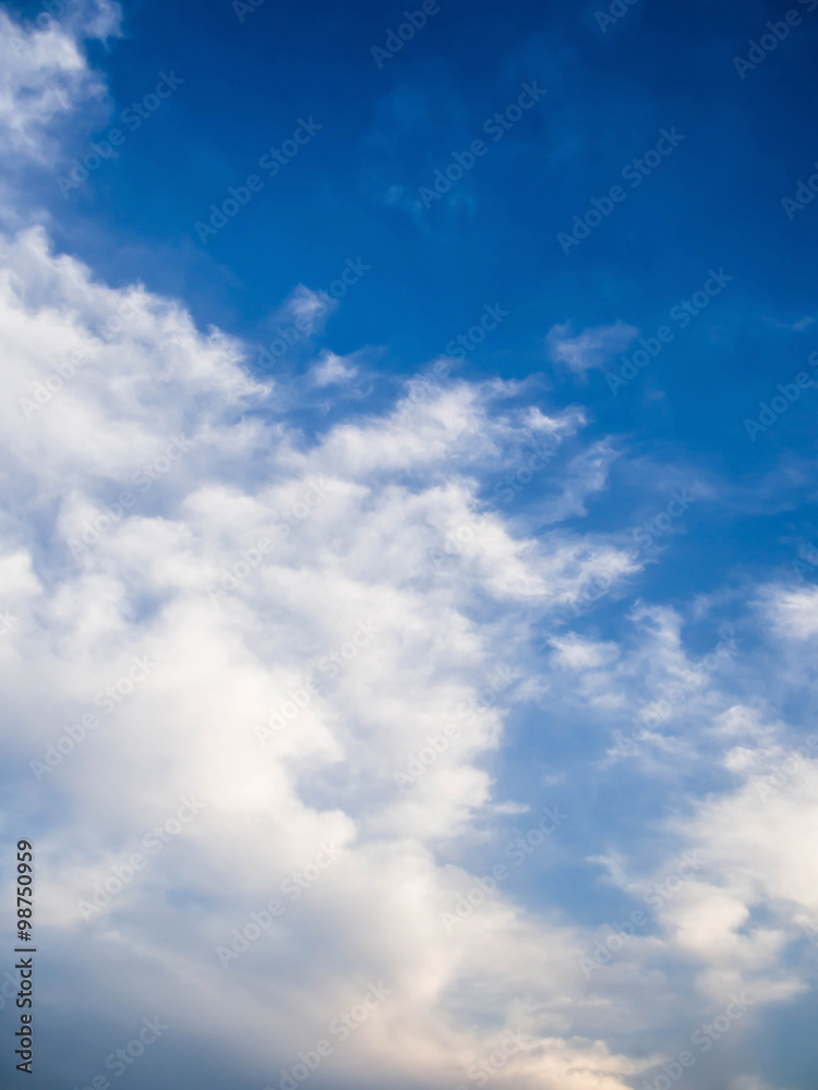 Fototapeta premium Cloudy sky texture