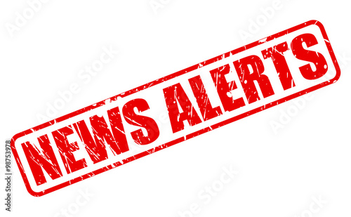 NEWS ALERTS red stamp text