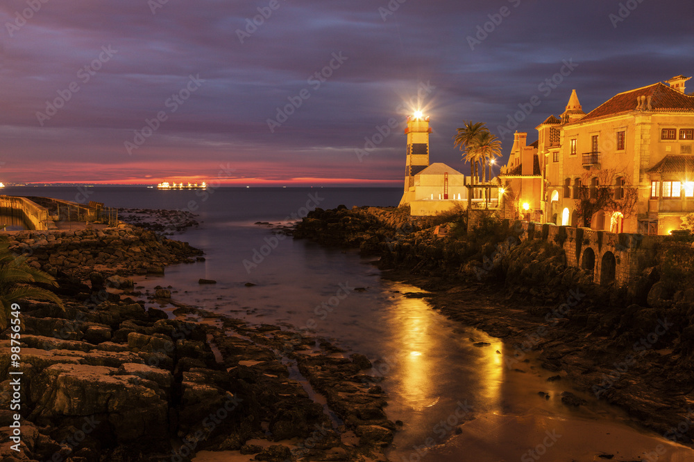 Santa Marta Lighthouse in Cascais