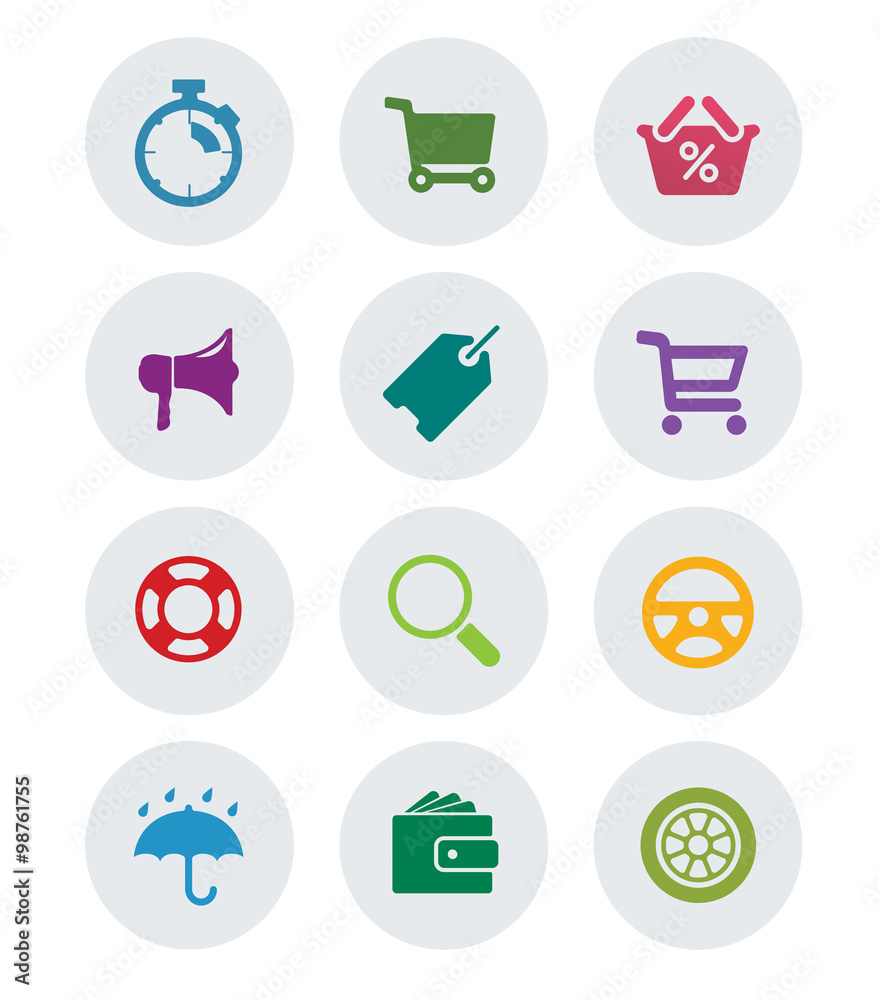 Set of flat icon Set of flat icon