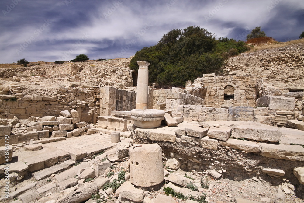 Amathus ruins, Limassol, Cyprus