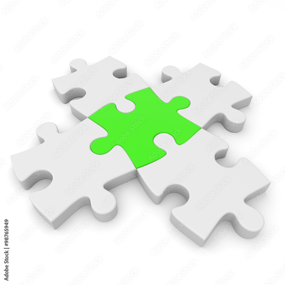 Puzzle Pieces Concept Puzzle Pieces Concept