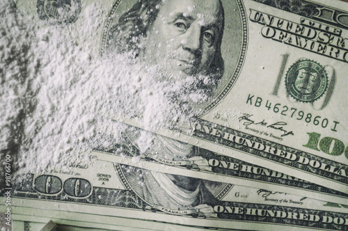 dollars and cocaine