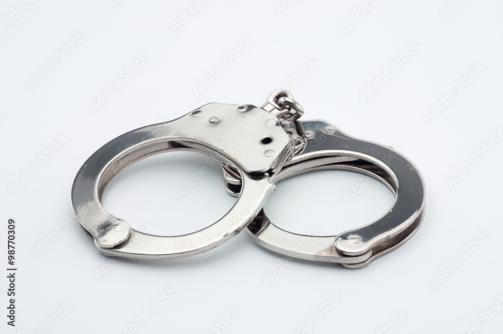 shackle on isolate white background shackle on isolate white background