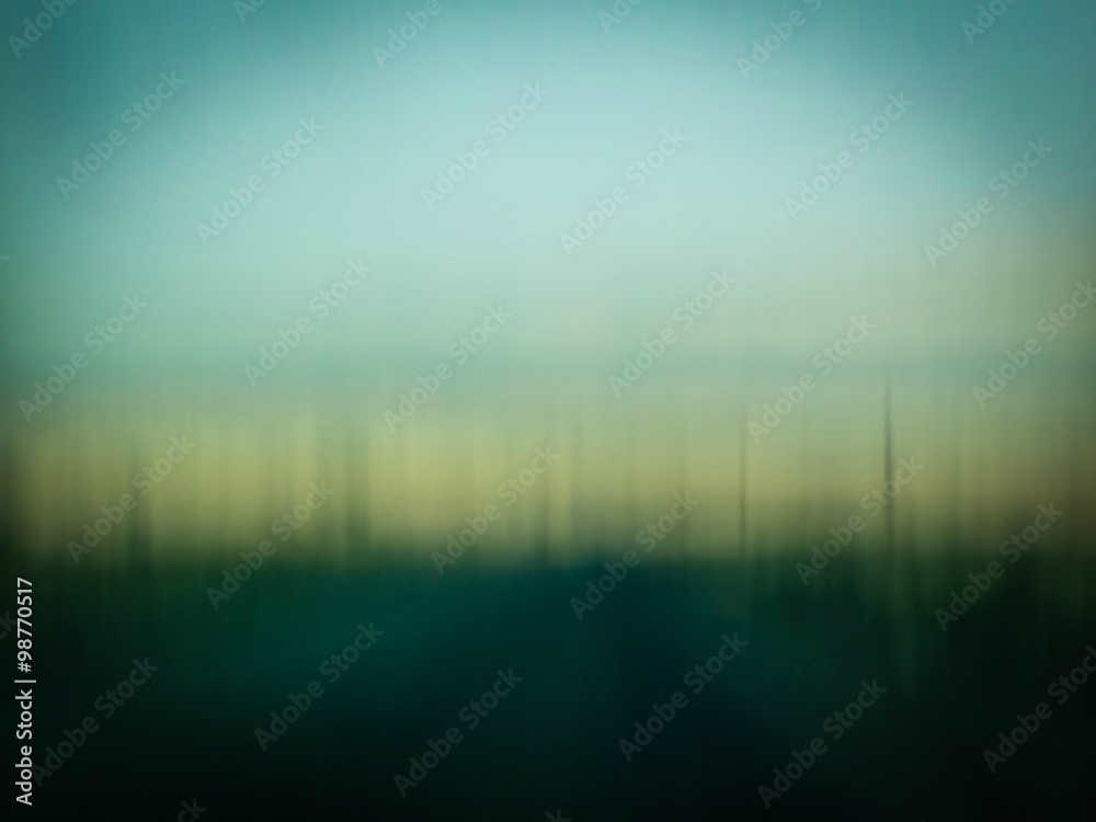 Blur abstract landscape