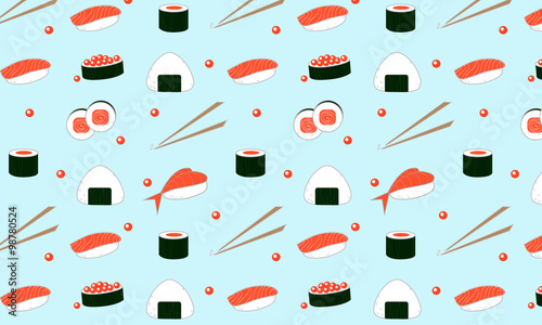 Sushi_pattern