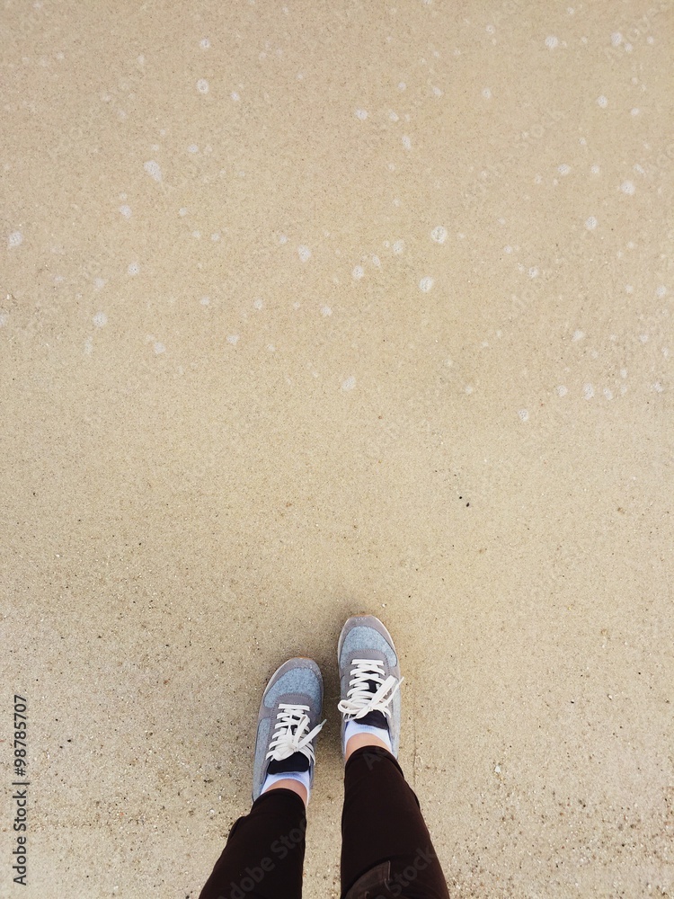 Fototapeta premium Pieds