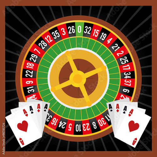 Casino icons design 