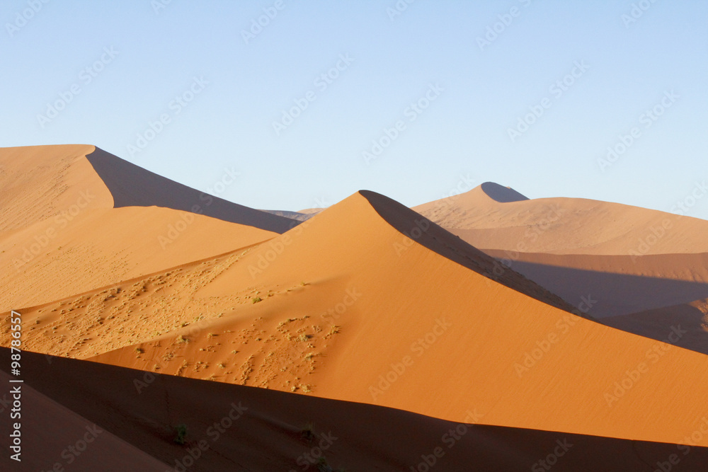 The majestic red dune. Shot in Deadvlei, Naukluft National Park