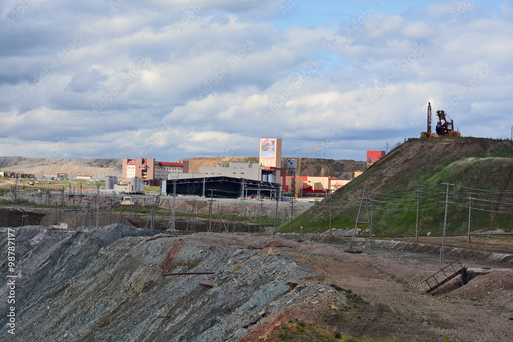 Mining and Processing Plant of Alrosa diamond mining company Mining and Processing Plant of Alrosa diamond mining company