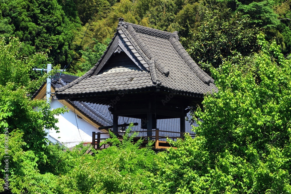 含蔵禅寺の鐘楼