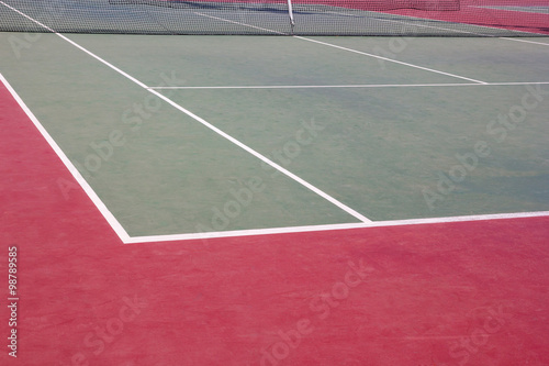 Outdoor tennis court © ParinPIX