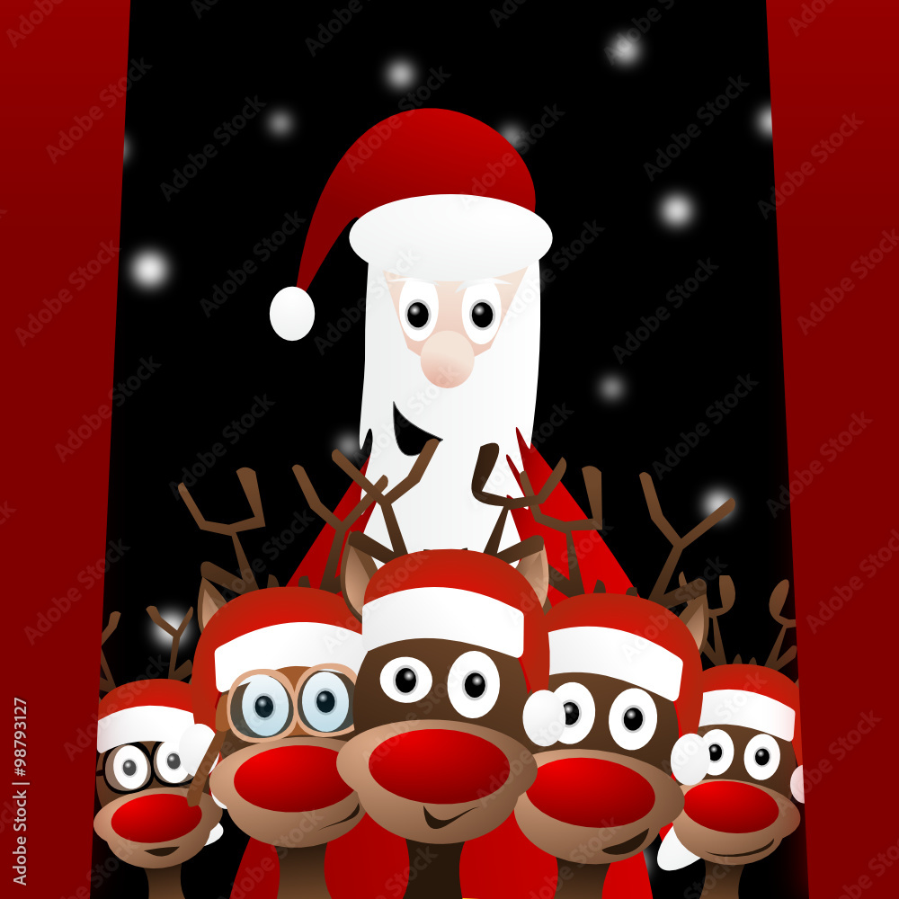 Weihnachten Stock-Vektorgrafik Adobe Stock